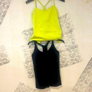 Lululemon Tanks worn but in good condition sz 6-8